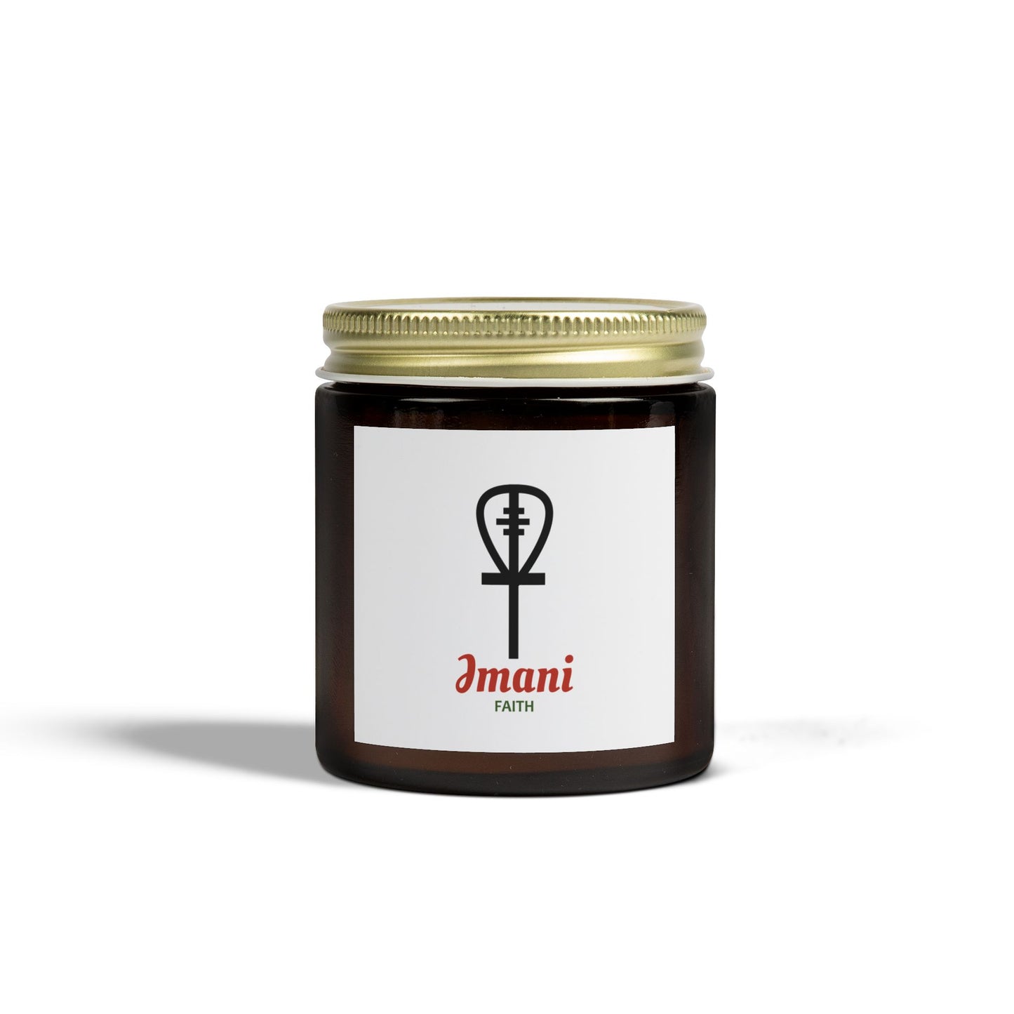 imani scented candles, coconut apricot wax (4oz, 9oz)