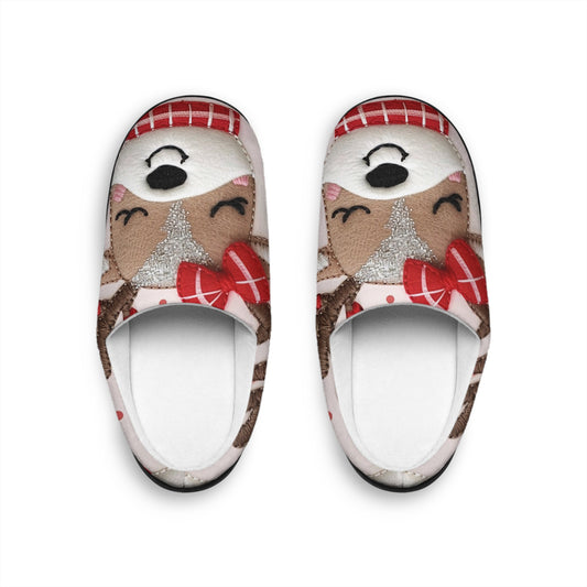 Cute Reindeer Indoor Slippers