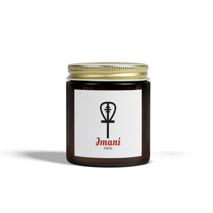 Imani Scented Candles, Coconut Apricot Wax (4oz, 9oz)