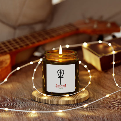 Imani Scented Candles, Coconut Apricot Wax (4oz, 9oz)